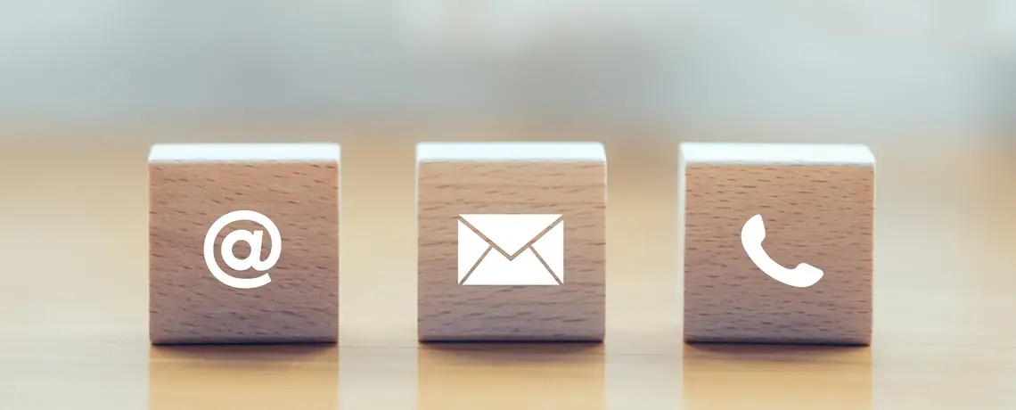 Header Kontaktmöglichkeiten