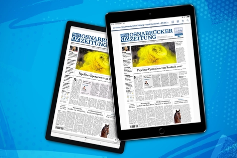 Tablet mit der E-Paper App